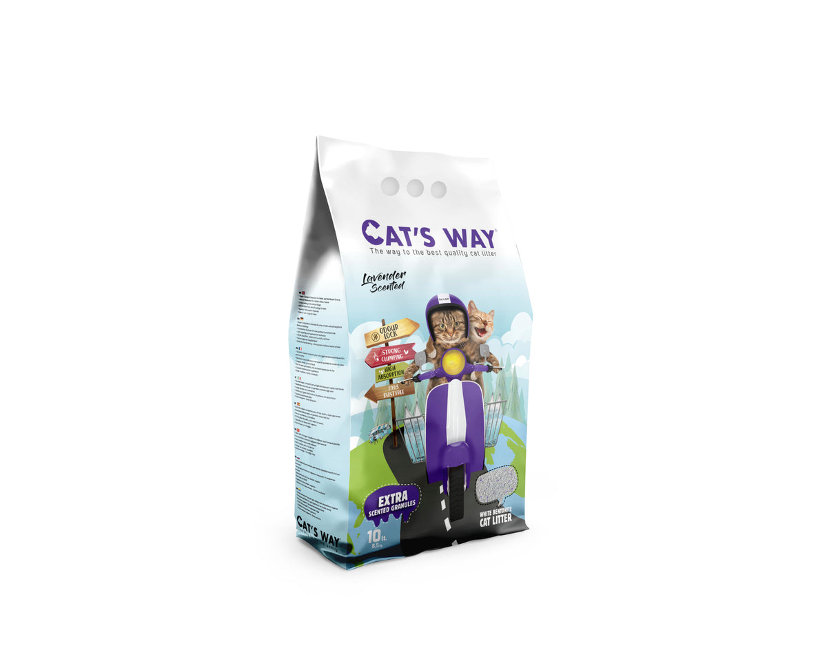 Cat’s Way Άμμος Γάτας Λεβάντα 10lt