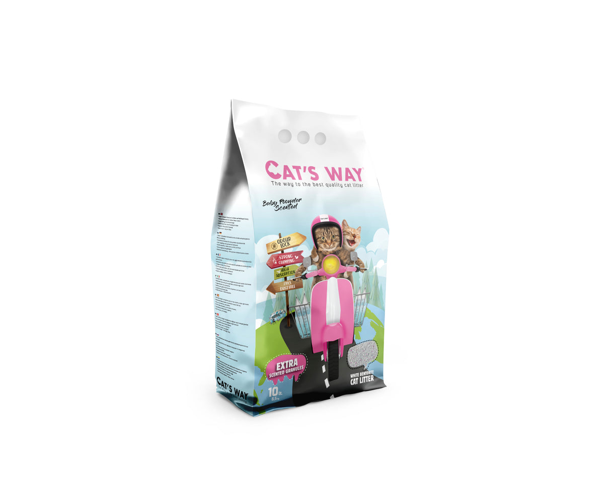 Cat’s Way Άμμος Γάτας Baby Powder 10lt