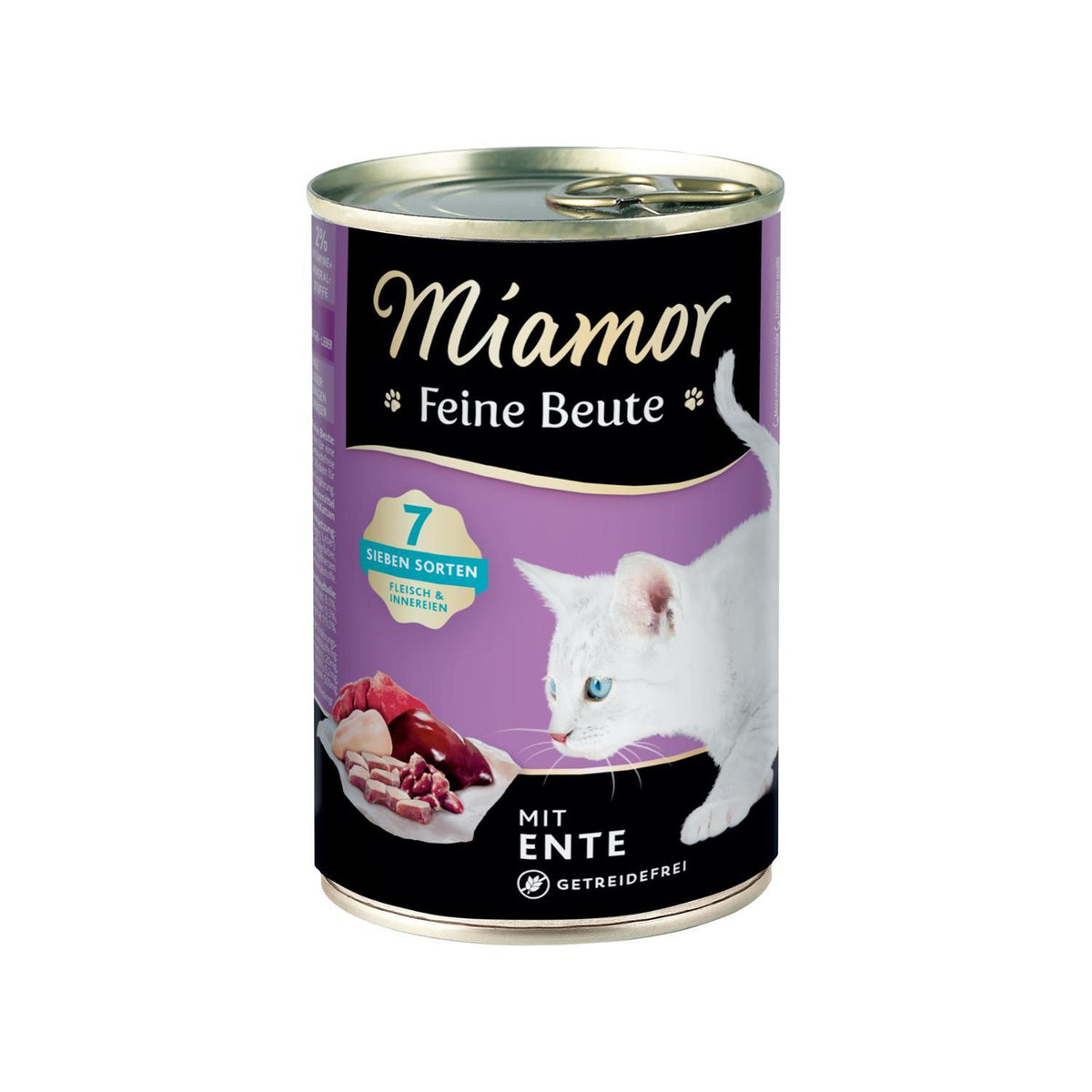 Υγρή Τροφή Γάτας Miamor Feine Beute Duck 400gr