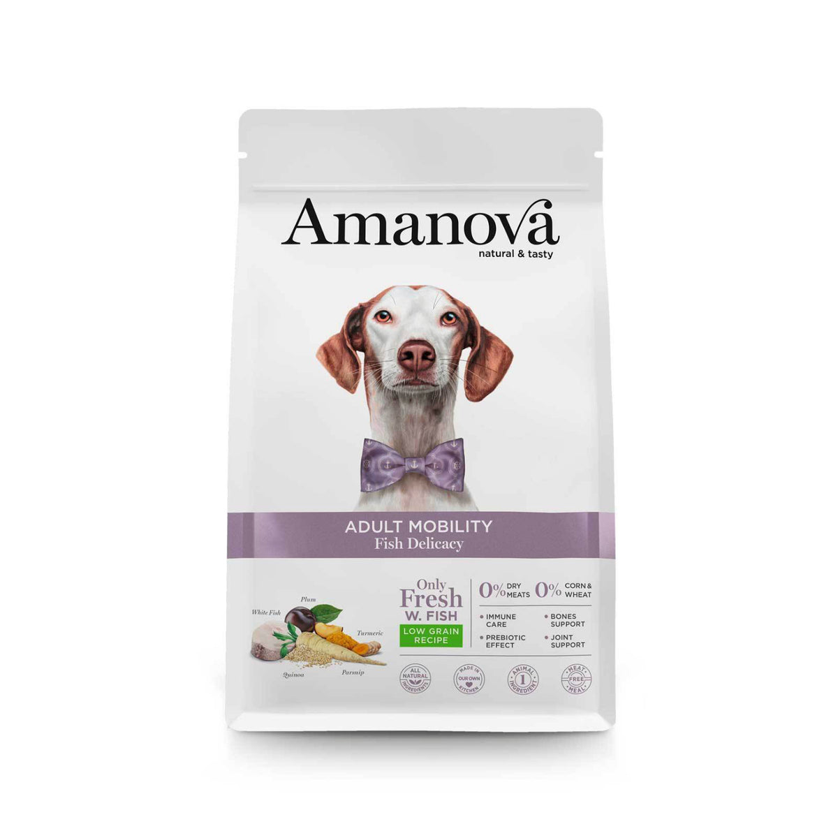 Ξηρά Τροφή Σκύλου Amanova Adult Mobility Fish 2kg με Ψάρι