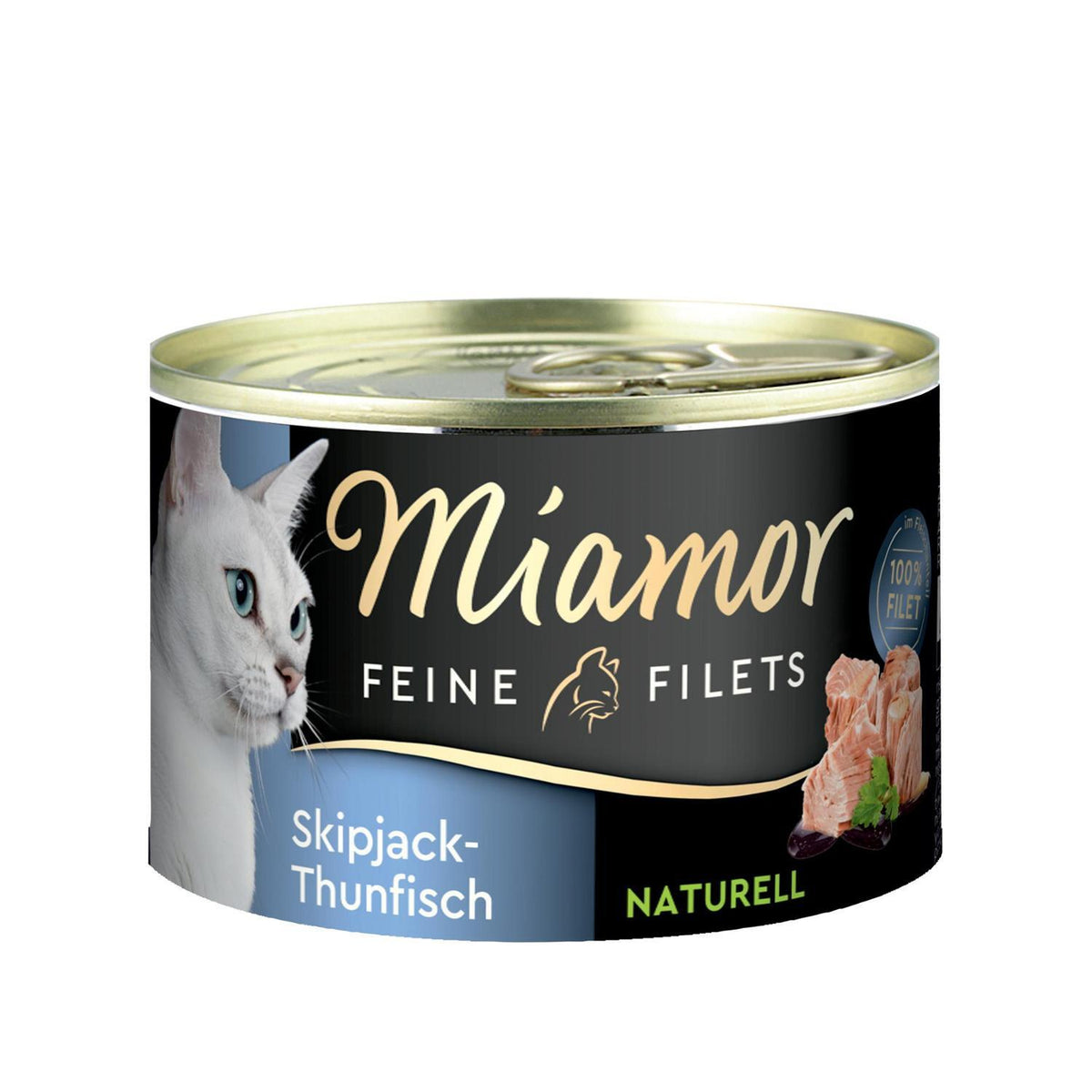 Υγρή Τροφή Γάτας Feine Filets Naturell Skipjack Tuna 156gr