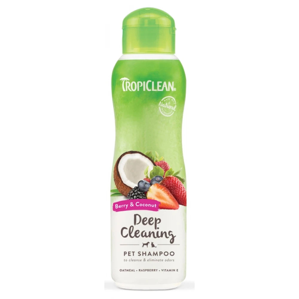 Σαμπουάν Σκύλου Tropiclean Berry & Coconut Deep Clean Shampoo 355ml