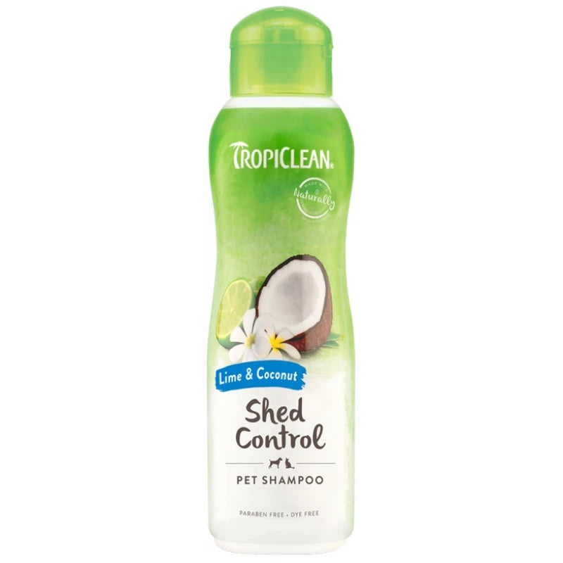 Σαμπουάν Σκύλου Tropiclean Shed Control Lime & Coconut Shampoo 355ml