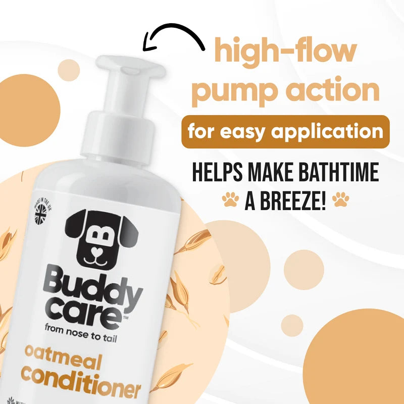 ΜΑΛΑΚΤΙΚΗ ΚΡΕΜΑ ΣΚΥΛΟΥ BUDDYCARE OATMEAL 500 ml