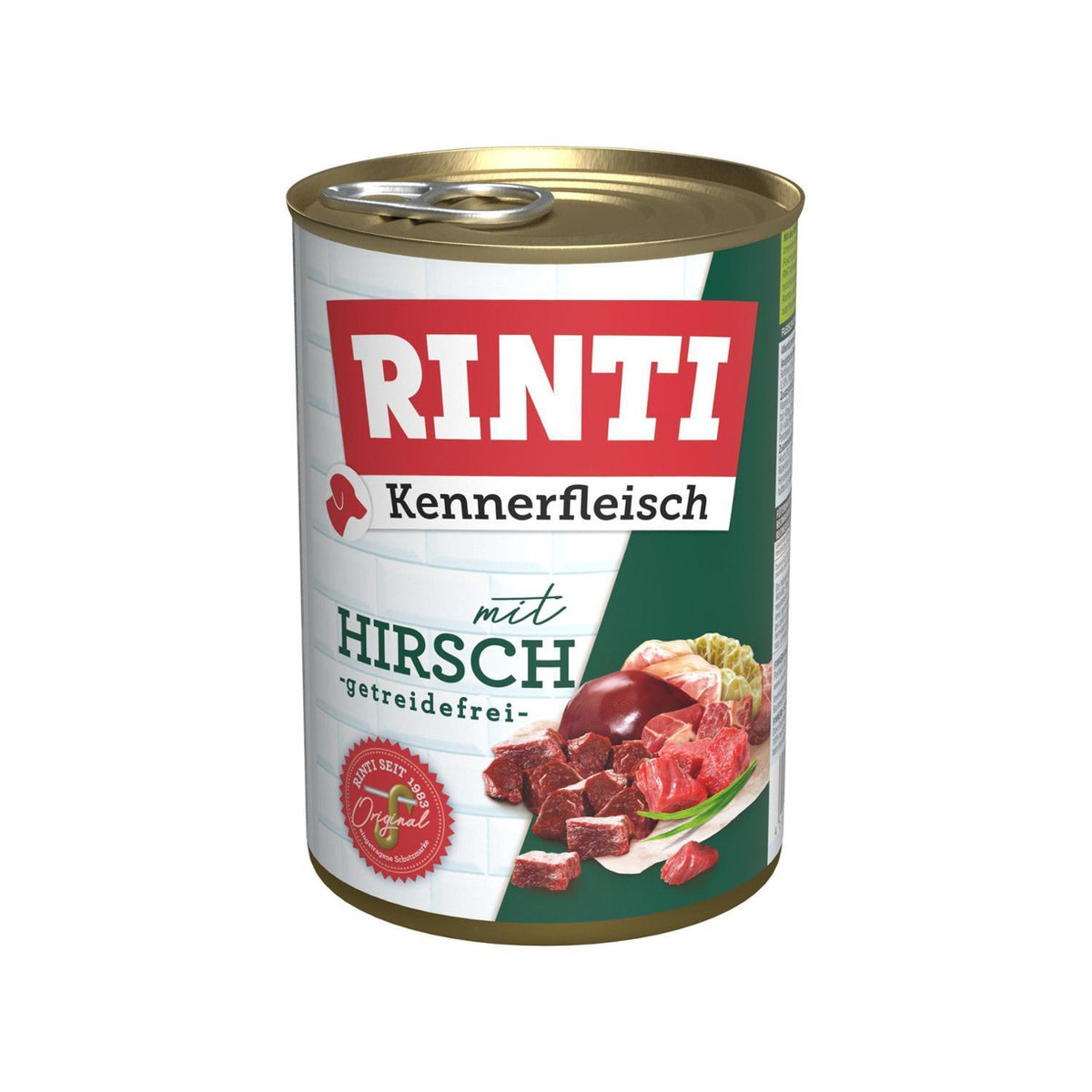 Υγρή Τροφή Σκύλου Rinti Kennerfleisch Venison(Ελάφι) 400gr