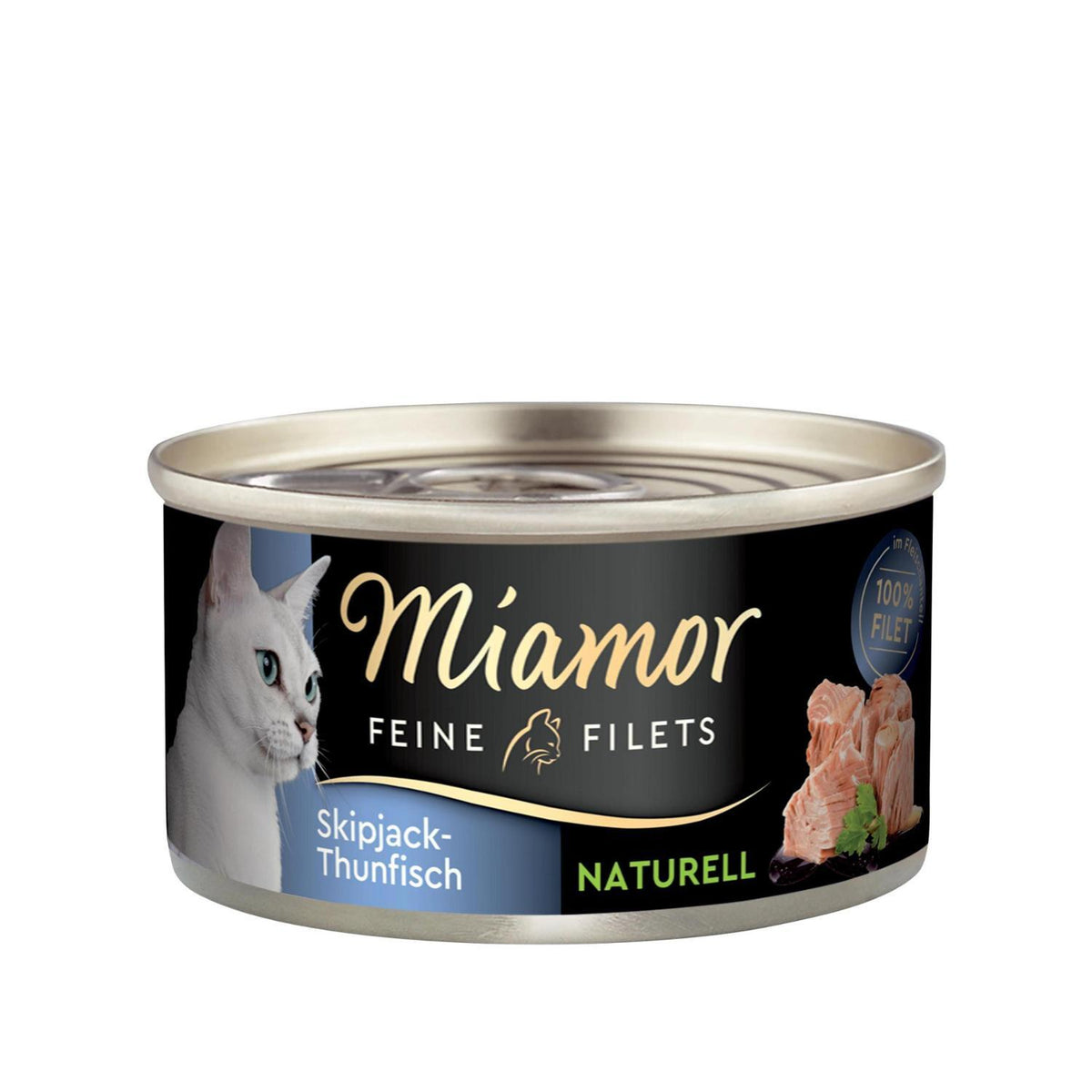Υγρή Τροφή Γάτας Feine Filets Naturell Skipjack Tuna 80gr