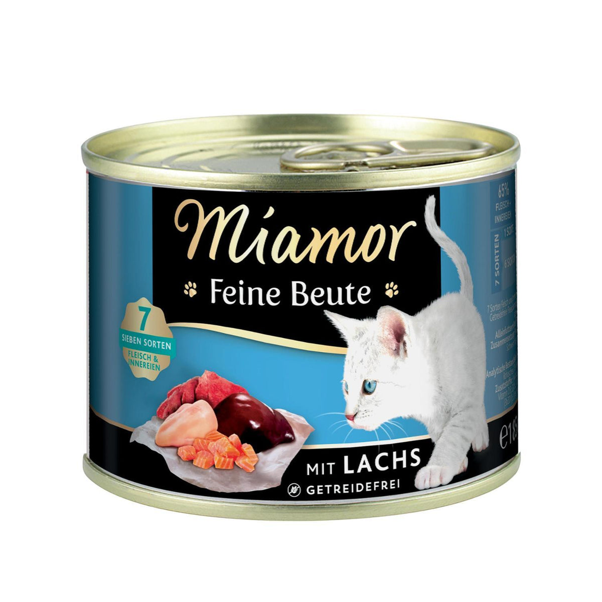 Υγρή Τροφή Γάτας Miamor Feine Beute Salmon 185gr