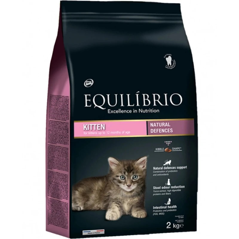 Ξηρά Τροφή Γάτας Equilibrio Cat Kitten 2kg