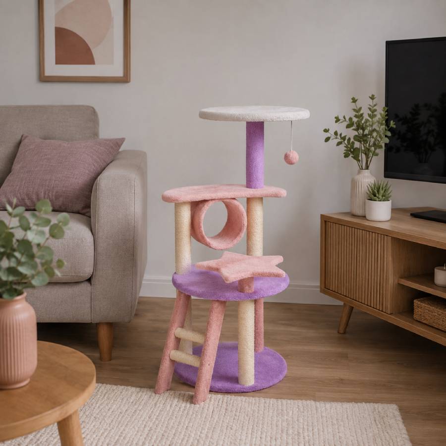 Ονυχοδρόμιο γάτας MITTENS MANSION CAT TREE L55*W40*H101cm