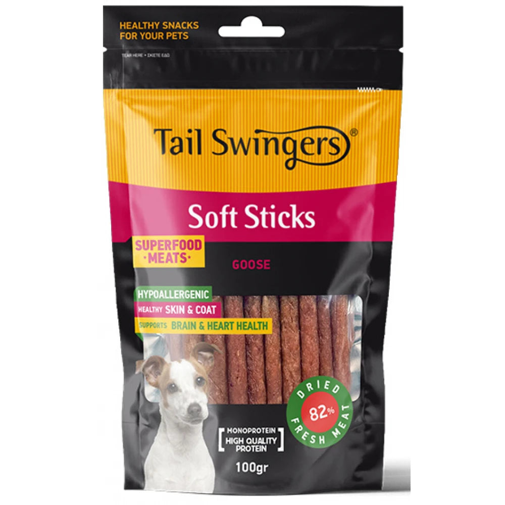Λιχουδιά Σκύλου Tailswingers Goose Soft Sticks 100gr