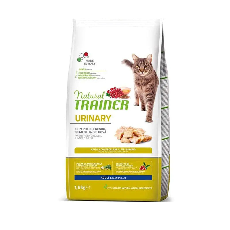 Ξηρά Τροφή Γάτας Natural Trainer Urinary With Chicken 1.5 kg