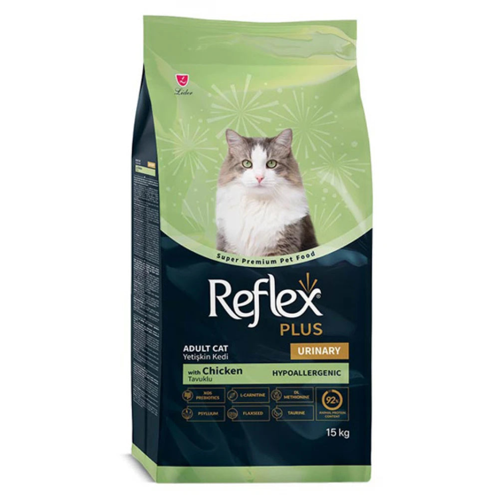 Ξηρά Τροφή Γάτας Reflex Plus Adult Urinary με Κοτόπουλο 15kg