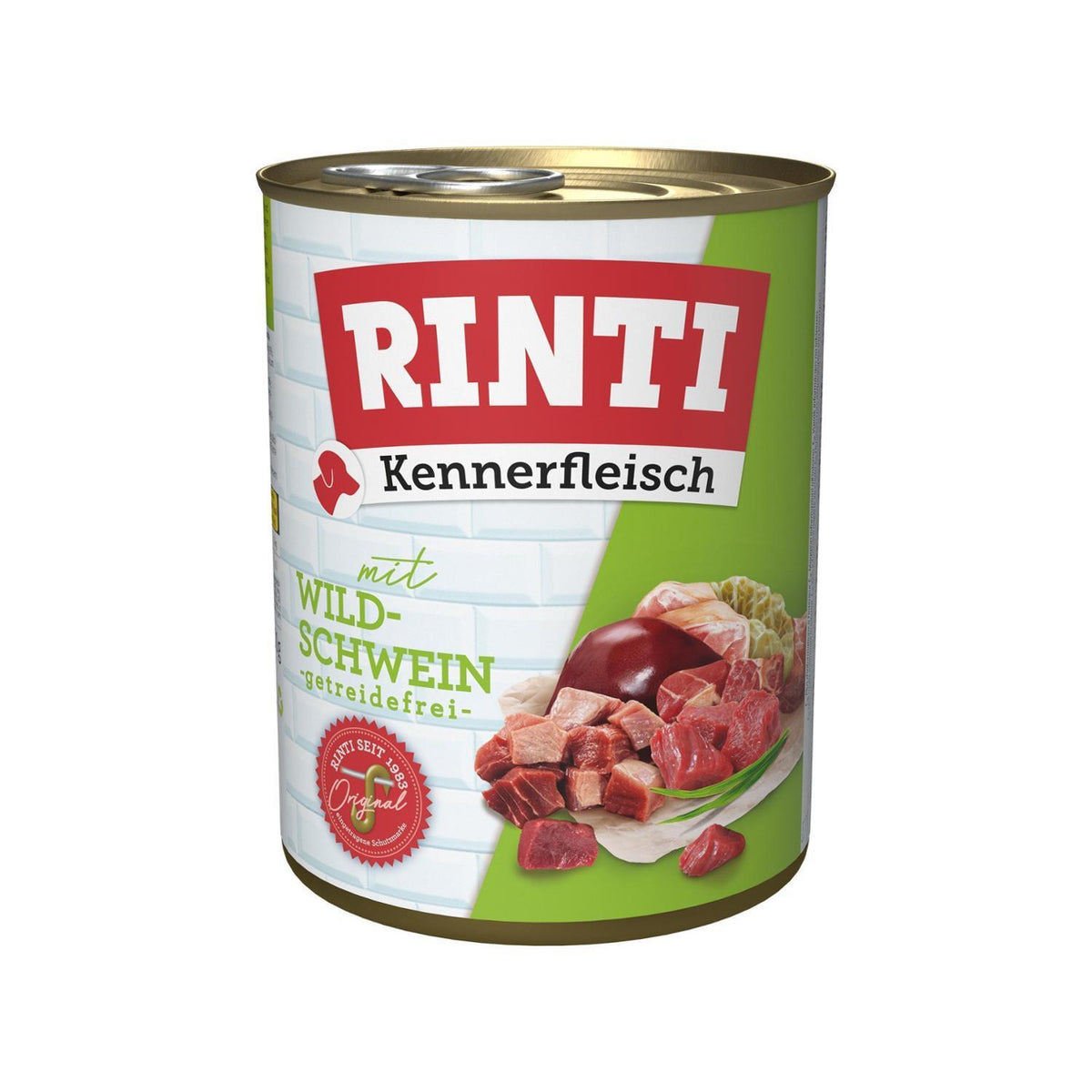 Υγρή Τροφή Σκύλου Rinti Kennerfleisch GameBoar(Αγριόχοιρος) 800gr