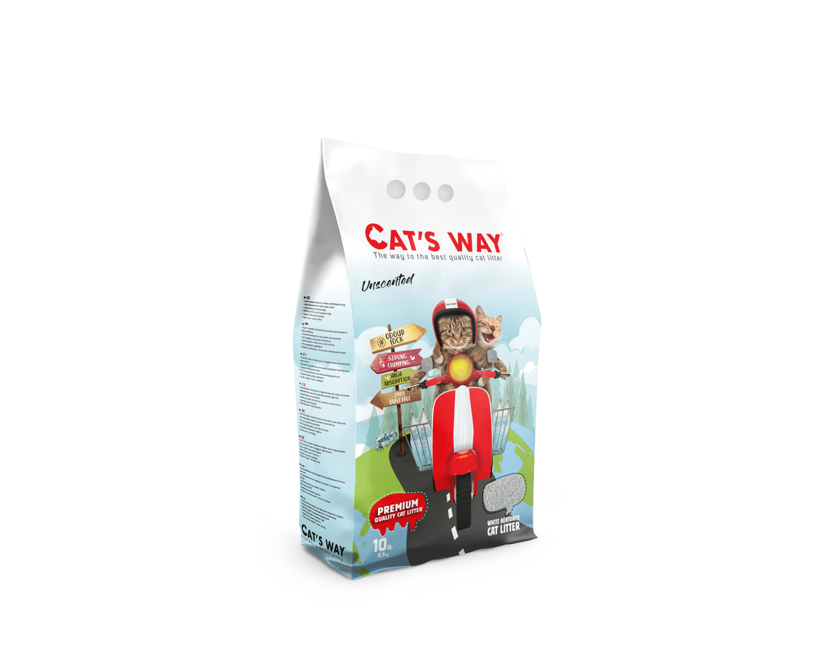Cat’s Way Φυσική Άμμος Γάτας Χωρίς Άρωμα 5lt