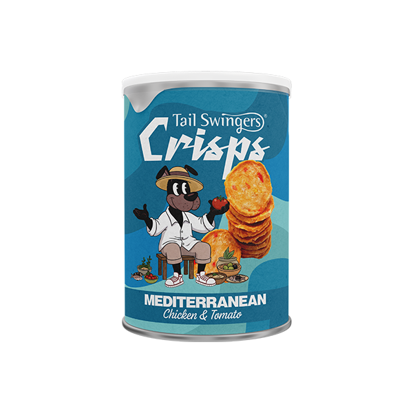 Λιχουδιά Σκύλου Tailswingers CRISPS MEDITERRANEAN 30gr