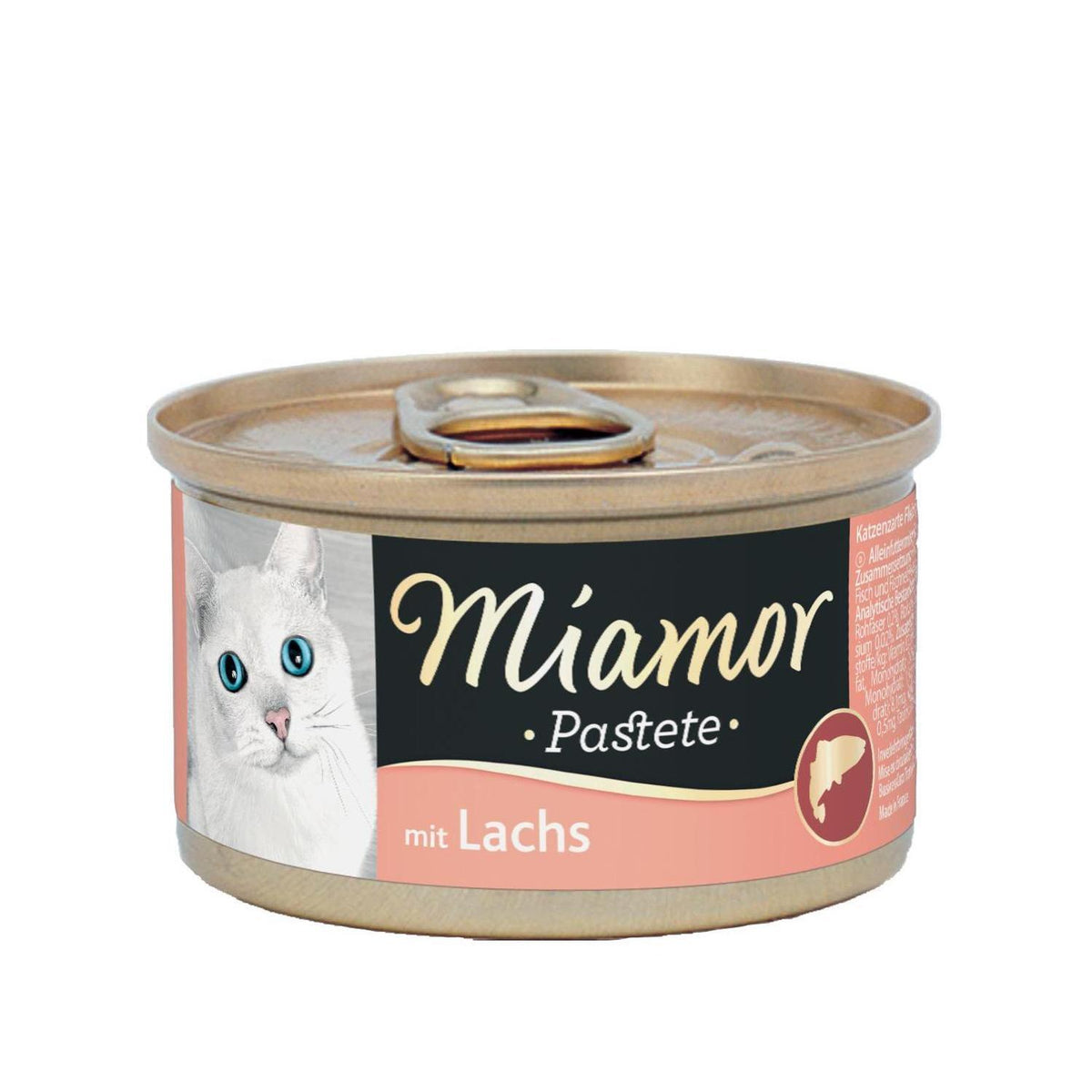 Υγρή Τροφή Γάτας MIAMOR Pastete Salmon 85 gr