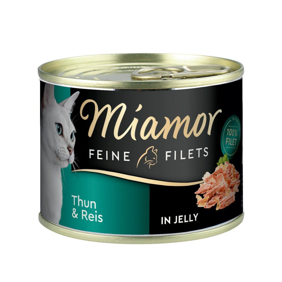 Υγρή Τροφή Γάτας Feine Filets Tuna & Rice In Jelly 185gr