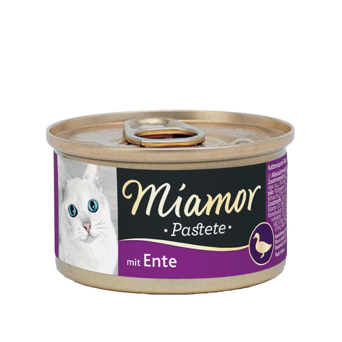 Υγρή Τροφή Γάτας MIAMOR Pastete Duck 85 gr