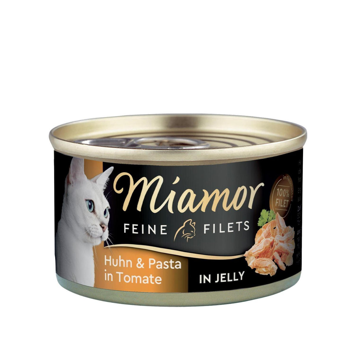 Υγρή Τροφή Γάτας Feine Filets Chicken & Pasta In Jelly 100gr