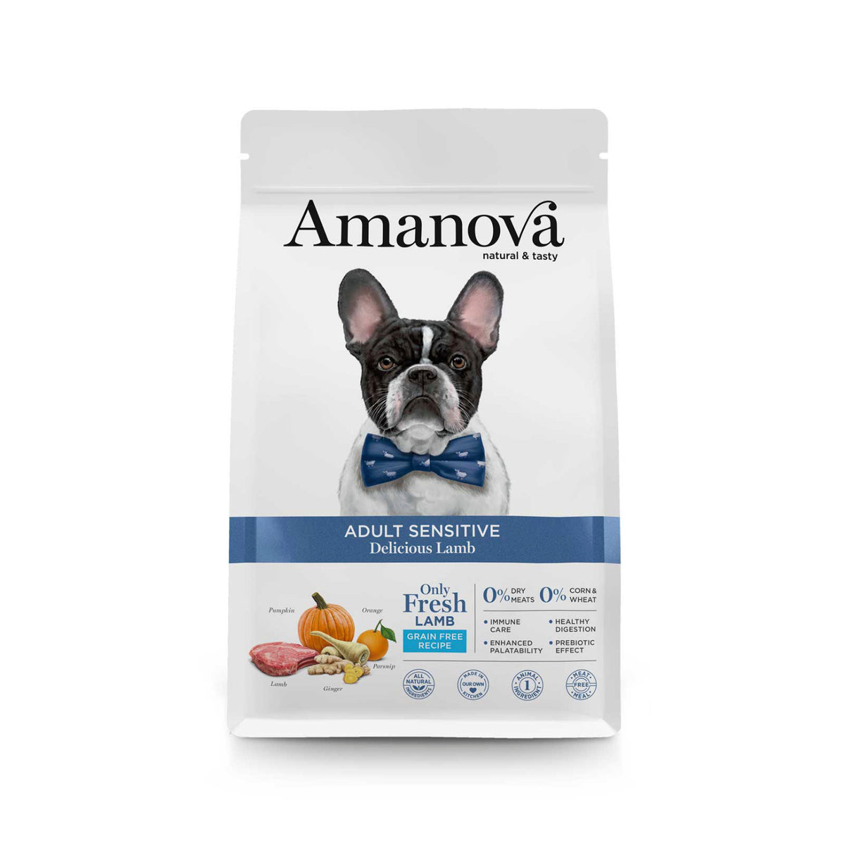 Ξηρά Τροφή Σκύλου Amanova Adult Sensitive Delicious Lamb 2kg με Αρνί