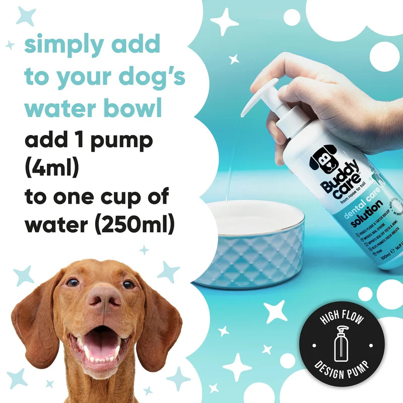 BUDDY CARE Dog Dental Care Solution 500 ml