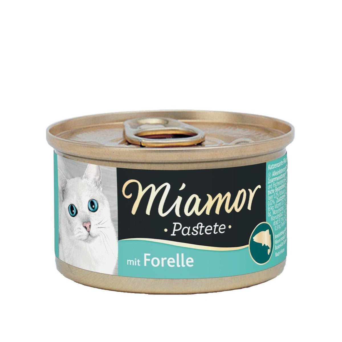 Υγρή Τροφή Γάτας MIAMOR Pastete Trout(πέστροφα) 85 gr