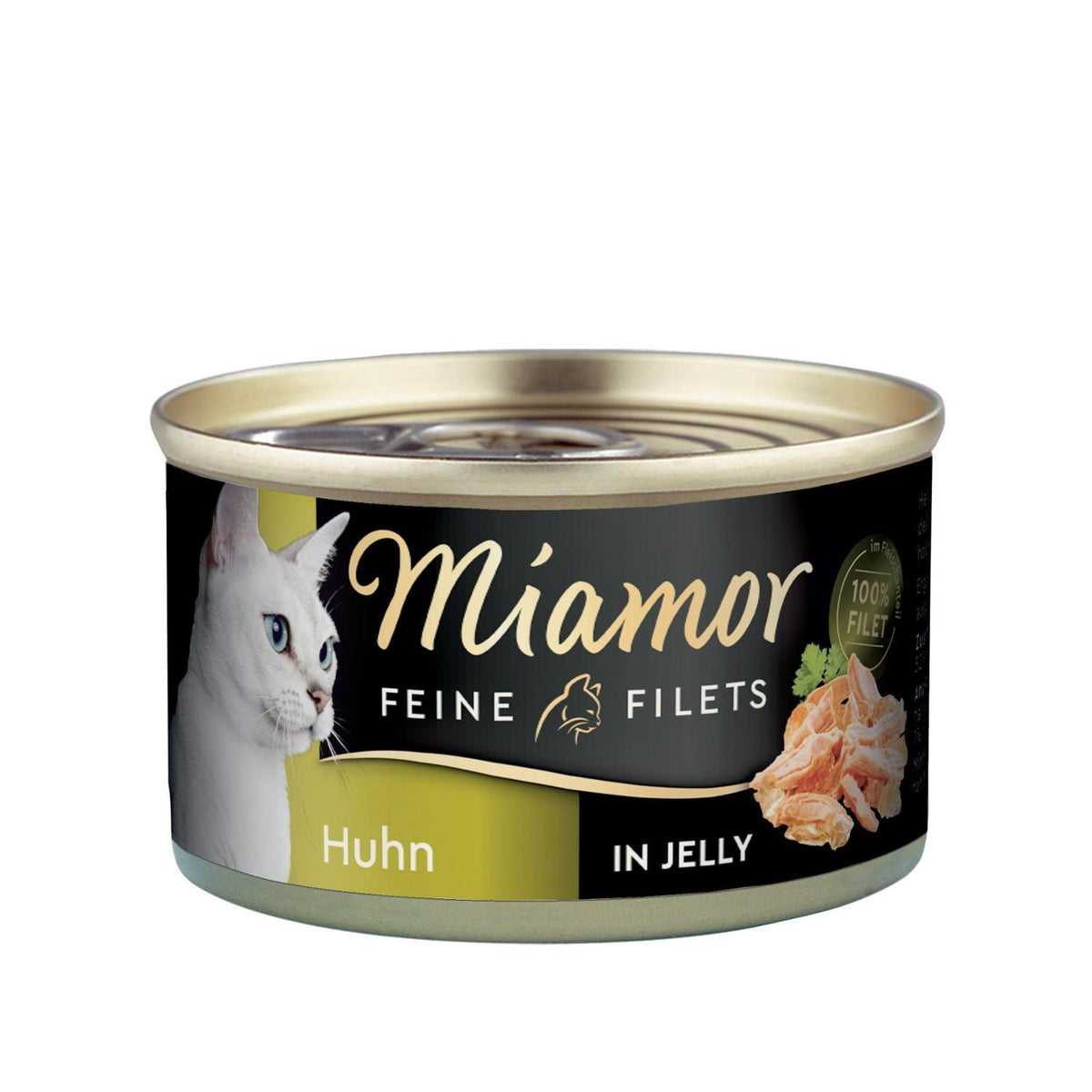 Υγρή Τροφή Γάτας Feine Filets Chicken In Jelly 100gr