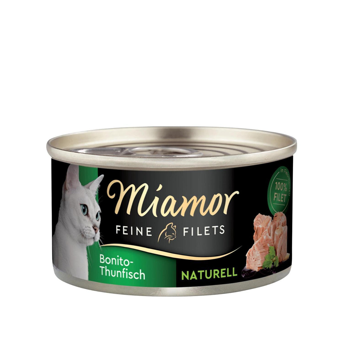 Υγρή Τροφή Γάτας Feine Filets Naturell Bonito Tuna 80gr