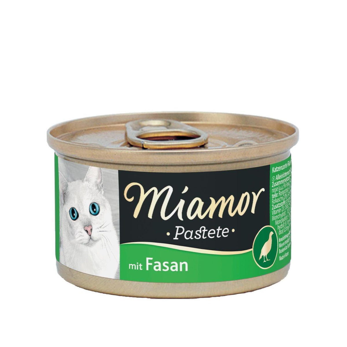 Υγρή Τροφή Γάτας MIAMOR Pastete Pheasant 85 gr