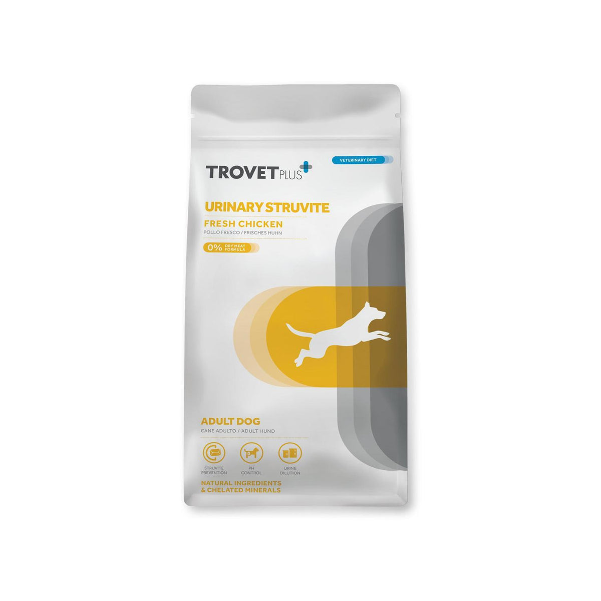 Ξηρά Τροφή Σκύλου TROVET PLUS Adult Dog Urinary Struvite Fresh Chicken 3Kg