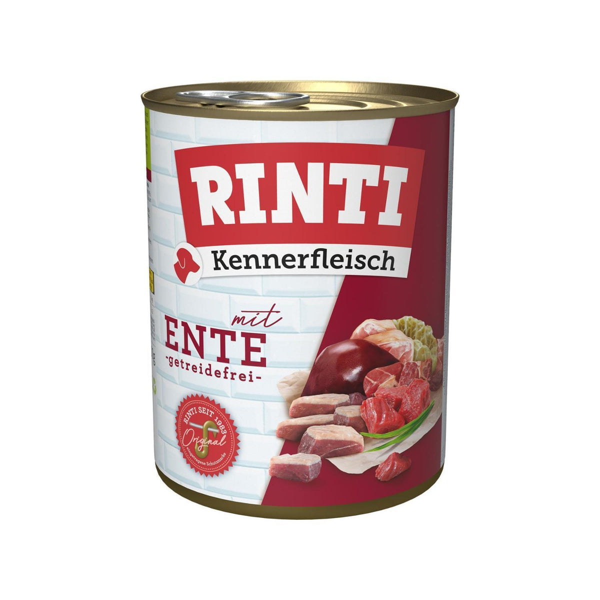 Υγρή Τροφή Σκύλου Rinti Kennerfleisch Duck 400gr