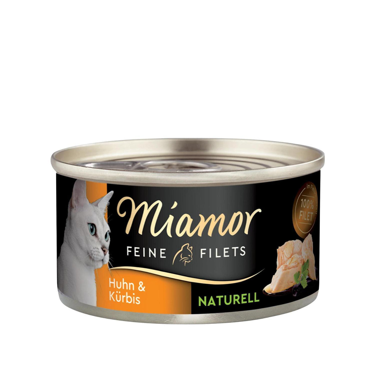 Υγρή Τροφή Γάτας Feine Filets Naturell Chicken& Pumpkin 80gr
