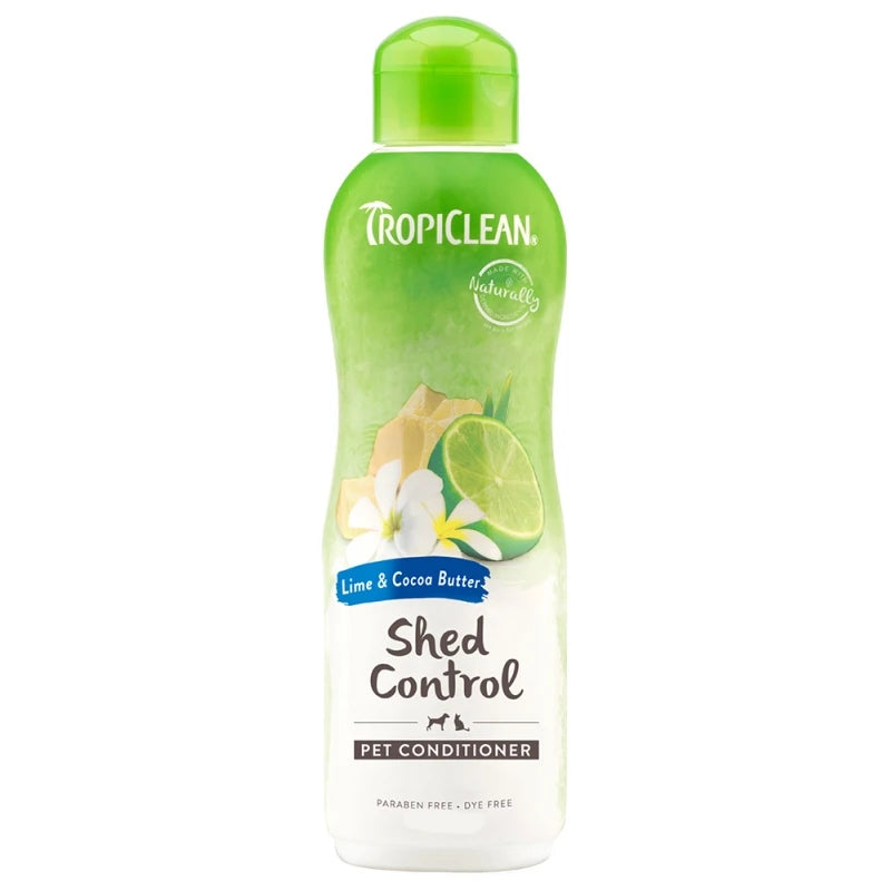 Σαμπουάν Σκύλου Tropiclean Shed Control Conditioner Lime & Cocoa Butter 355ml