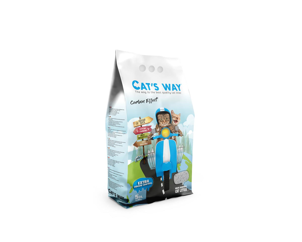 Cat’s Way Άμμος Γάτας Carbon Effect 5lt
