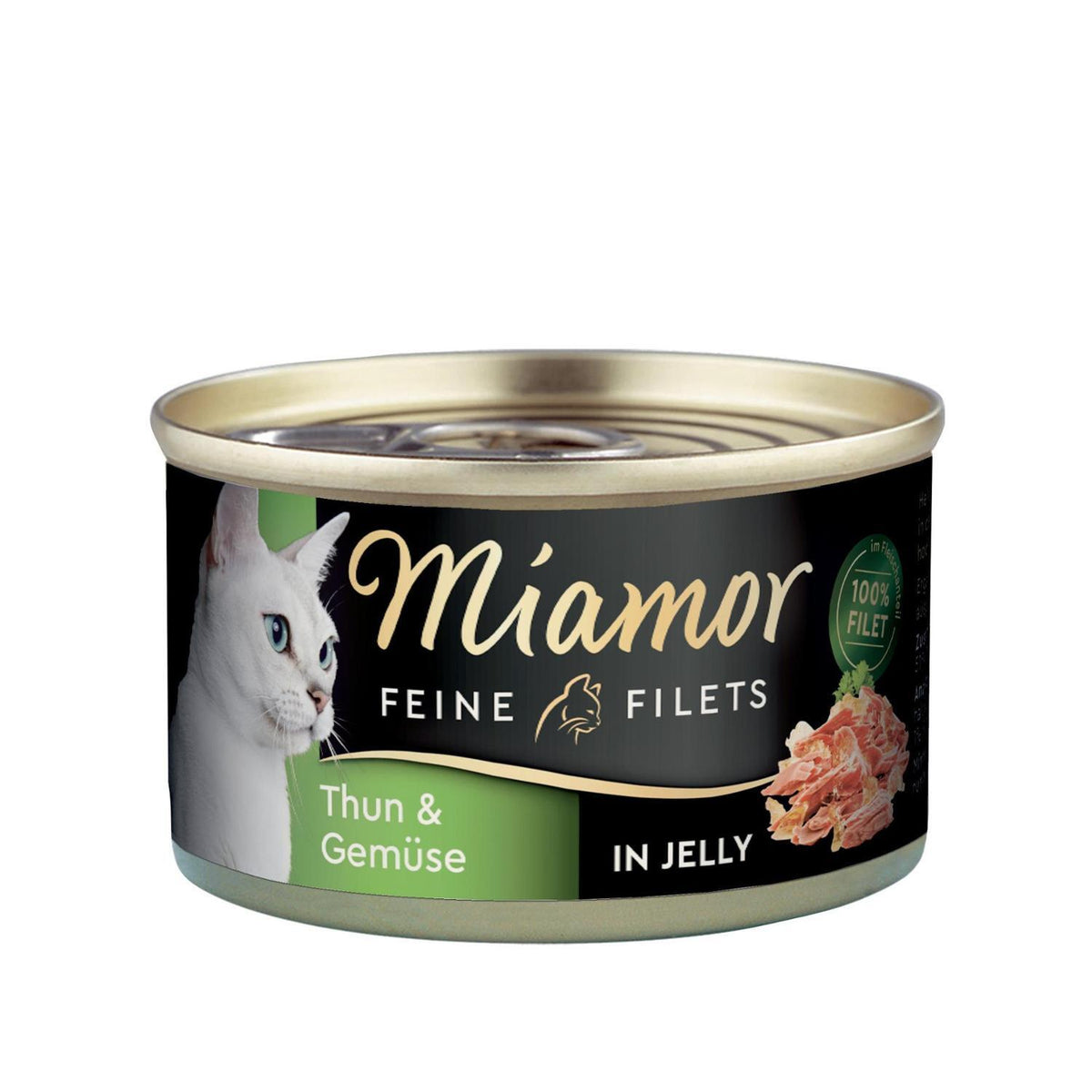 Υγρή Τροφή Γάτας Feine Filets Tuna & Vegetables In Jelly 100gr