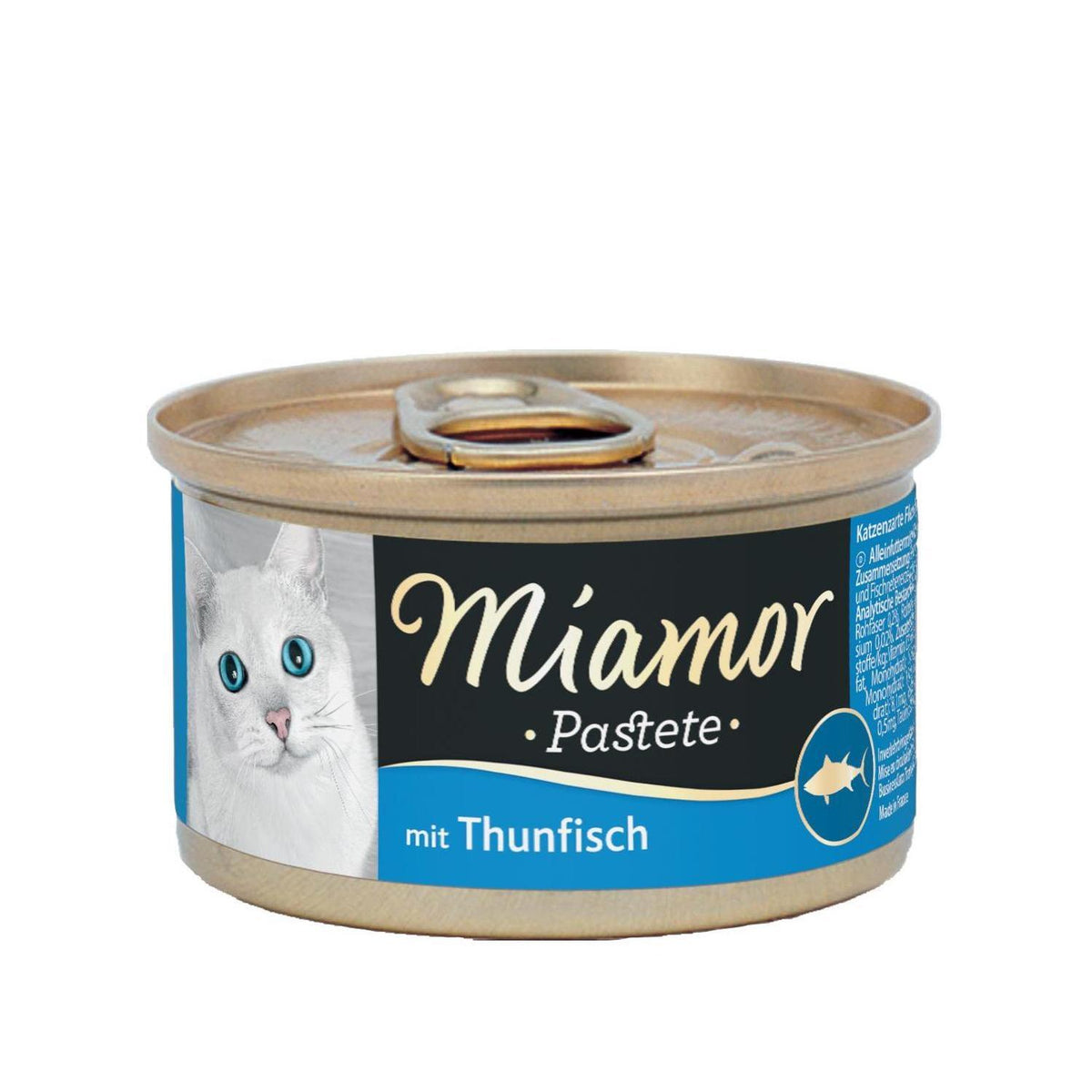 Υγρή Τροφή Γάτας MIAMOR Pastete Tuna 85 gr