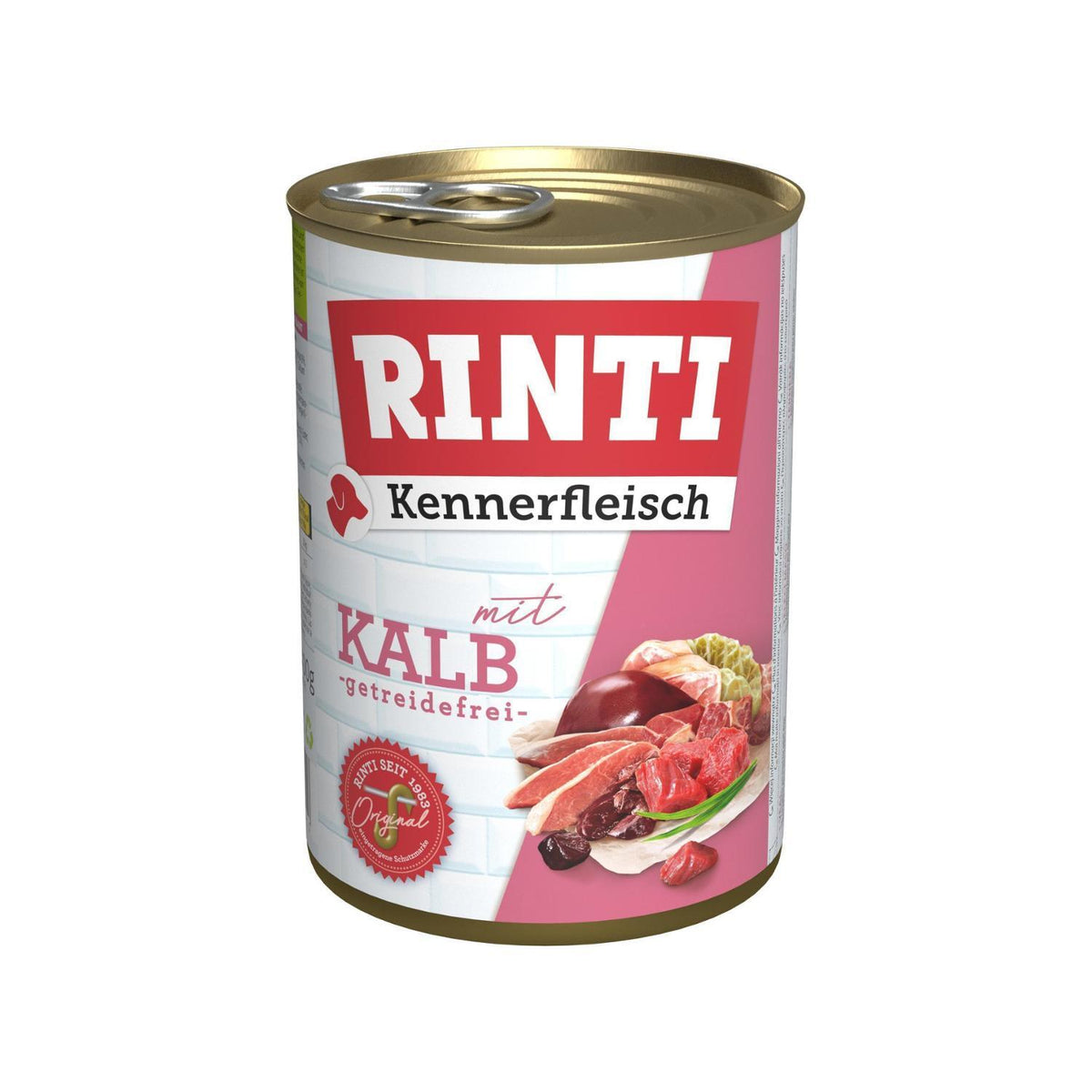 Υγρή Τροφή Σκύλου Rinti Kennerfleisch Veal 800gr