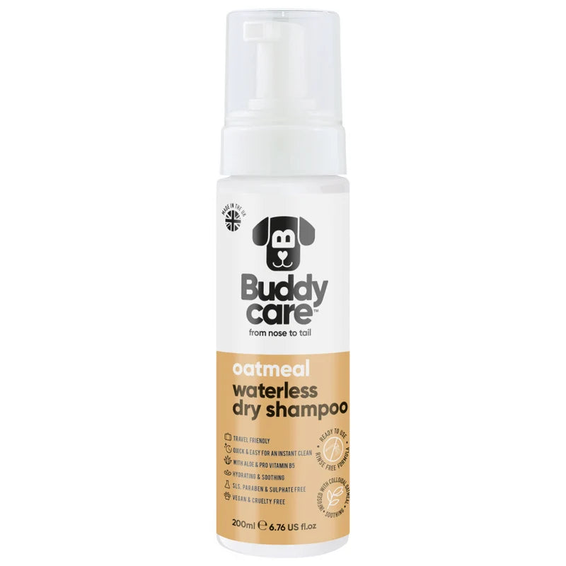 ΞΗΡO ΣΑΜΠΟΥΑΝ ΣΚΥΛΟΥ BUDDYCARE ΜΕ ΒΡΩΜΗ 200 ml