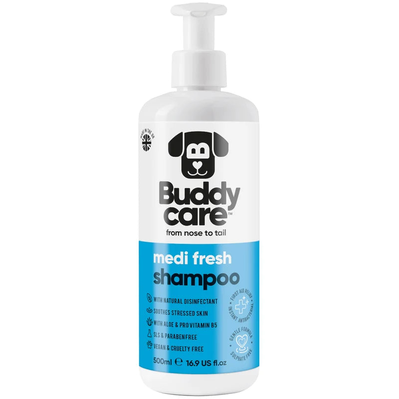 ΣΑΜΠΟΥΑΝ ΣΚΥΛΟΥ BUDDYCARE MEDI FRESH 500ml