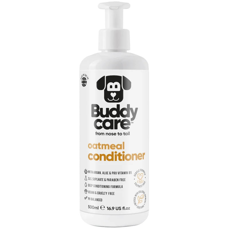 ΜΑΛΑΚΤΙΚΗ ΚΡΕΜΑ ΣΚΥΛΟΥ BUDDYCARE OATMEAL 500 ml