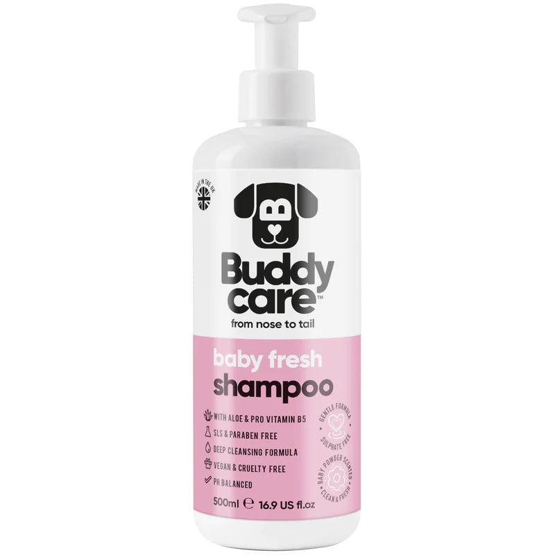 ΣΑΜΠΟΥΑΝ ΣΚΥΛΟΥ BUDDYCARE BABY FRESH 500ml
