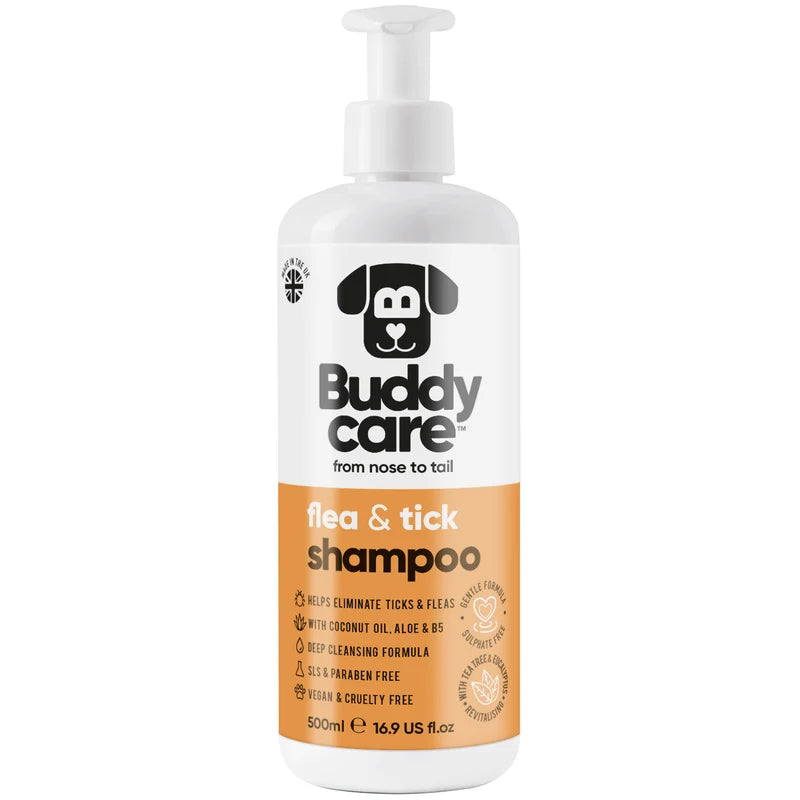 ΣΑΜΠΟΥΑΝ ΣΚΥΛΟΥ BUDDYCARE FLEA & TICK 500 ml