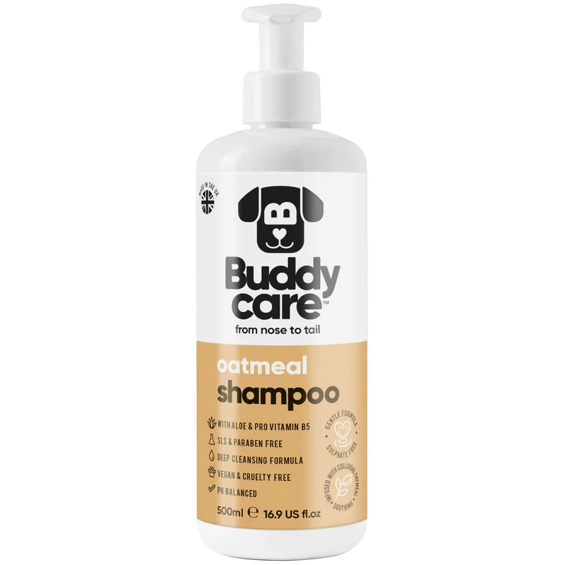ΣΑΜΠΟΥΑΝ ΣΚΥΛΟΥ BUDDYCARE OATMEAL 500ml