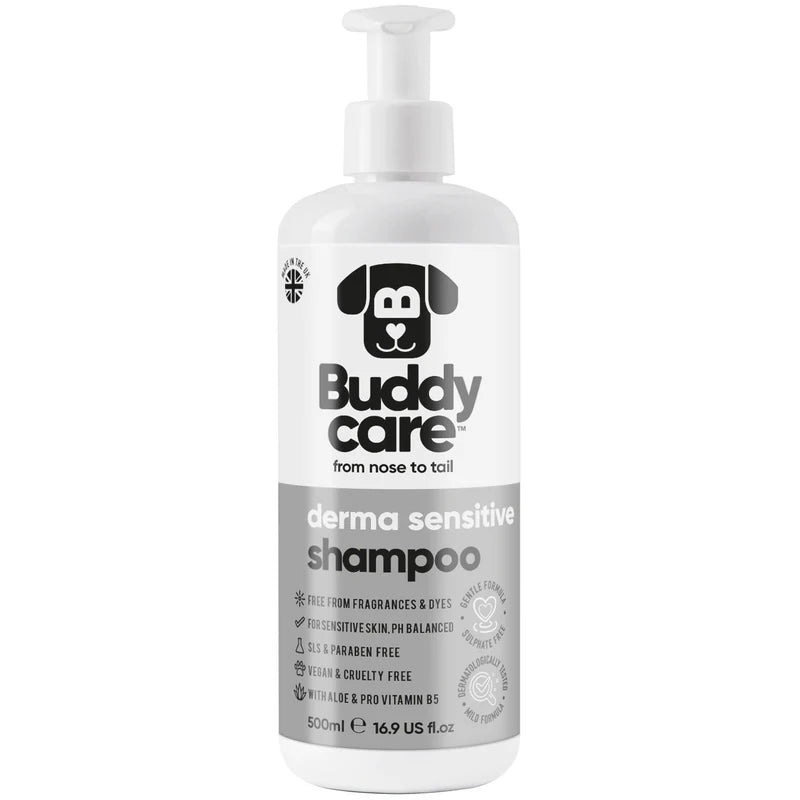 ΣΑΜΠΟΥΑΝ ΣΚΥΛΟΥ BUDDYCARE DERMA SENSITIVE 500ml