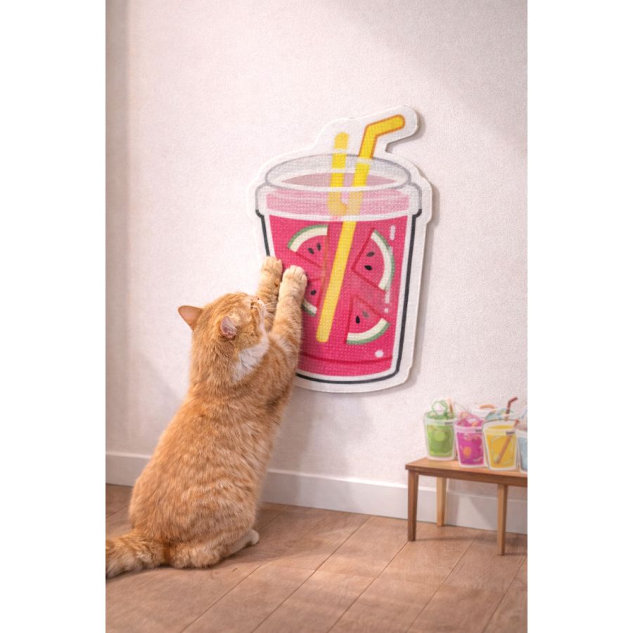 Ονυχοδρόμιο γάτας DRUNK BUT HAPPY CAT SCRATCHER WATERMELON 45*60cm