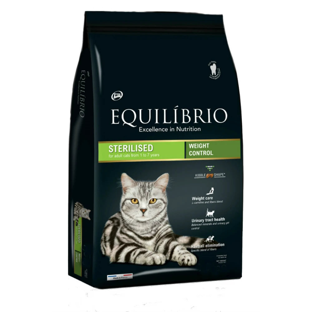 Ξηρά Τροφή Γάτας Equilibrio Adult Sterilised Cats 2kg