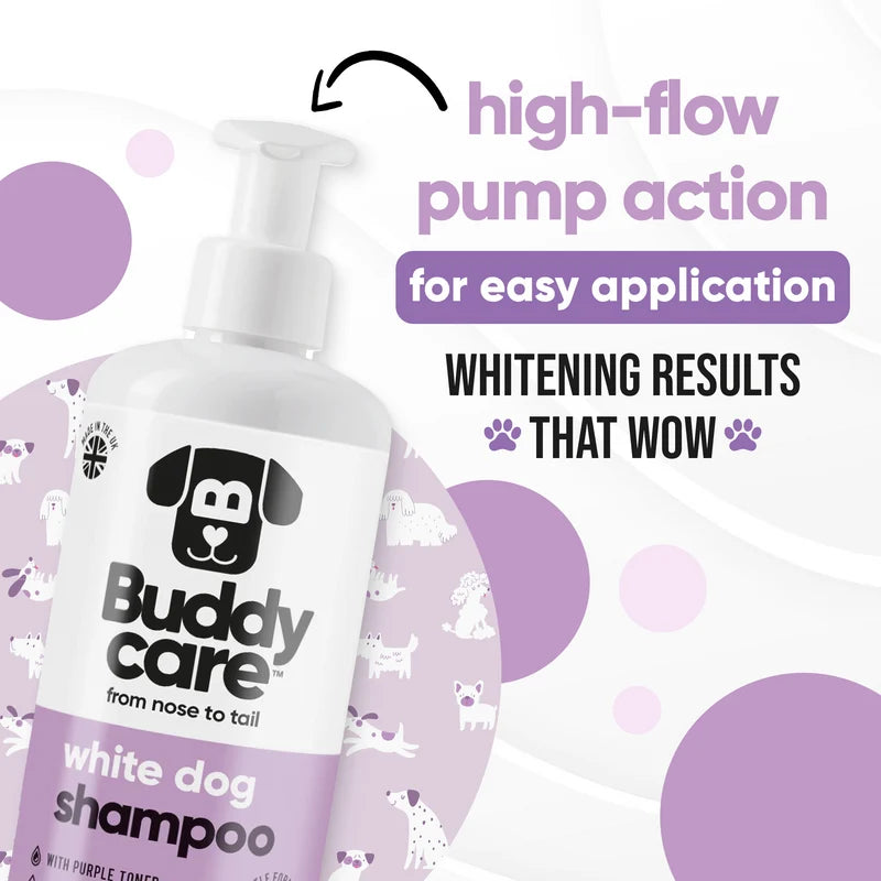 ΣΑΜΠΟΥΑΝ ΣΚΥΛΟΥ BUDDYCARE WHITE DOG 500ml