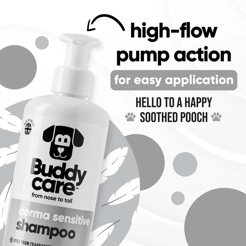 ΣΑΜΠΟΥΑΝ ΣΚΥΛΟΥ BUDDYCARE DERMA SENSITIVE 500ml