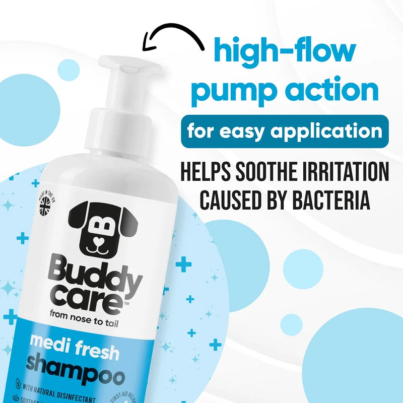 ΣΑΜΠΟΥΑΝ ΣΚΥΛΟΥ BUDDYCARE MEDI FRESH 500ml