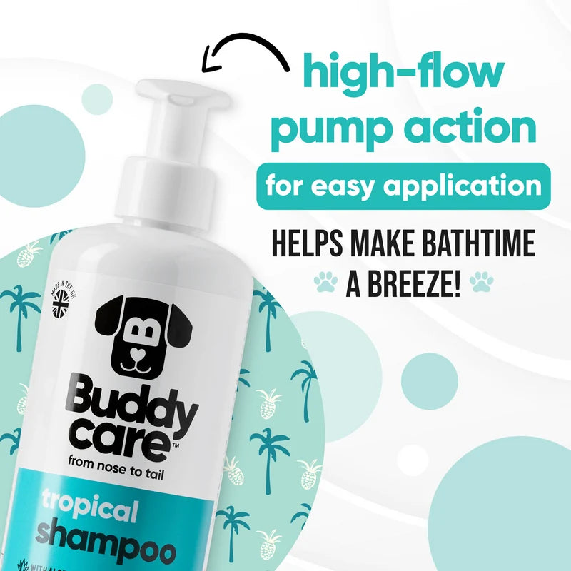 ΣΑΜΠΟΥΑΝ ΣΚΥΛΟΥ BUDDYCARE TROPICAL 500ml